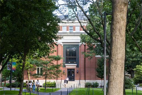 Harvard University Philosophy building on campus